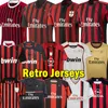 1962 Retro koszulki 02 03 Koszulki piłkarskie AC 04 05 06 07 08 09 Maldini van basten piłka nożna kaka inzaghi 10 11 12 13 14 15 Pirlo Shevchenko Baggio Milanes Men Kids Kits Kids