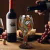 Kubki Dragon Wine Pąpanie ze stali nierdzewnej Pucharki Picie Picie Medieval Kilce Prezent do zbierania wystroju imprezowego codziennie święty