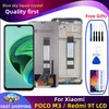 6.53 "Original pour Xiaomi POCO M3 LCD Affichage de l'écran tactile Assemblage de numériseur pour Redmi 9T M2010J19CG M2010J19CI AVEC LACD LCD FRAM