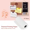 Printers X7 Mini Printer Portable Thermal Printer Inkless Bluetooth 200dpi Photo Label Memo Wrong Question Printing Pocket Printer