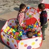 Toy Tents 3 in 1 Kids Play Tent House Toy Ball Pit Pool Kids Crawling Tunnel Ocean Pipeline Play House Indoor Outdoor for Baby Children L410