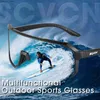 Наружные очки SCVCN Cycle Sunglasses Outdoor Sports Entertainment Bones Outdoor езды на велосипедные очки UV400 защитные каркасные очки Y240410