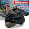 Hełmy rowerowe Nowy rower rowerowy rower man rowerowy Kobiety D Light Helmet Road Mountain Bike Helmt NS do jazdy na rowerach sportowych hulajnget L48