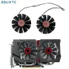 Pads T128010SH 75mm DC 12V 0.25A Cooler fan For ASUS STRIX GTX1060 GTX960 GTX950 Fan GTX 950 960 1060 Graphic Card with free shipping