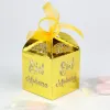 10pcs Eid Mubarak Candy Box Box Box Ramadan Kareem Gift Boxs Исламский мусульманский фестиваль Happy Al-Fitr Eved Event Party Supplies