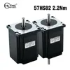 HLTNC 57MM 3A NEMA 23 4 TEL 2 FAZ SAFE MOTOR 82mm Uzunluk 2.2 N.M Tork 315oz-in NEMA23 CNC oymacı yönlendirici için motor