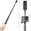 Sticks da 12 m in fibra di carbonio ultralong invisibile Extended Edition Selfie Stick per Insta360 X3 /DJI Action 3 /GoPro 11 Accessori per fotocamera