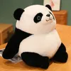 22-40cm kawaii peluche joufflu en peluche jouet créatif panda en peluche en peluche polaire poupée coussin doux animaux en peluche jouet pour décoration de chambre mignonne