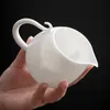 270 ml zoete witte porselein thee pitcher theemaker Fair Cup huishouden Justice Justice Cup Divide Tea Chahai Kung Fu Tea Set accessoires