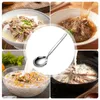Spoons soppa slevar antik för att omrätta glansig slevskedskedkokningsredskap Multi-ränta kök hem