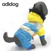 Pet Dog Clothes Winter jumpsuit Waterproof Dog Coats Jackets hoodie puppy chihuahua clothing For Small Large Big Dogs XS XXL