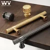 WV Dressers Cabinet Gangle Gabdrobe Ярко -золотой кухонные аксессуары шкаф для дверных ящиков ручки мебель Hardwar