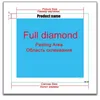 DIY 5D Full diamantmålning Cross Stitch Seaside Horse Diamond Embrodery Nålarbet Mönster Rhinestone Kits3095