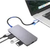 8in1 USB-C Hub - 0307 Connects enabled projector monitor TV etc