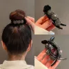 Jóias diárias de cabelo para mulheres garotas Helter Longo Bling Rhinestone Hair pente de cabelo Cristal