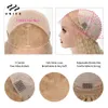 Unice Hair 613 Blonde Straight Lace Front Human Hair Wigs Peruvian 13x4 Blonde Transparent Lace Wig 180 Density Human Hair