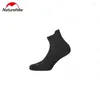 Calcetines deportivos NatureHike 2024 Hombres de senderismo Mujeres Mid-Calf Corto de secado rápido Daminidad de gimnasia Coolmax Absorción de humedad