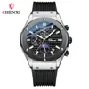 Orologi da polso chenxi top orologi per uomo sport sports impermeabile cronografo cronografo lunare fase quarzo orologio maschile