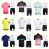 Rapha Team Cycling à manches courtes Jersey Bib Shorts Sets New Men Breathable Clothing Summer MTB Bicycle Wear U40813270Q