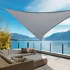 Vattentät rektangel Sun Shade Sail Pool Cover Car Awising utomhus tält Skugga Tyg Canopy Sunshade For Patio Garden Backyard