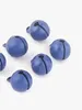 Jingle Bells Jingle Bells for Crafts Gold Sound Bells Ornament Bells Perlen Charme Anhänger Schmuck Erstellen 8mm Blau