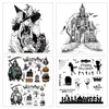 Happy Halloween Clear Stamps Scrapbooking Crafts Décorer l'album photo album CARTES DE MANDE CALL