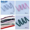 L-20718-709,10yards 3/4 '' (20 mm) Bilateraler Rock Feste Farbe Elastische Falten elastischer Haarband Girl Hair Band DIY Handmade Material