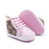 Newborn Baby Sneakers Toddler Designer Shoes Kids Boys Girls First Walkers Shoes Infant Toddler Anti-slip Baby Shoes