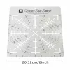 Sewing Ruler Folded Star Guide Template Multipurpose Bowl Pattern Sewing Template DIY Craft Stencil Cut Tool Household Cutting