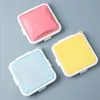 1 / 2pcs Portable réutilisable Silicone Sandwich Case à lunch Boîte de pain grillé