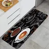 Marble Carpet for Kitchen Floor Nordic Style Abstract Black Gold Area Rug Living Room Bedroom Bedside Mat Luxury Home Decoration
