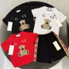 fasion baby Designer set Children's short sleeve children's fashion set Baby set Men's and women's clothing Top brand summer two-piece clothing B3