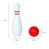 Bowling en bois pour enfants Sports intérieurs Set Kindergarten Baby Parent-Child Ball