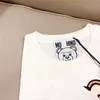 Marca de moda masculino Designer de camisetas masculino Camisa de pescoço redondo de algodão puro de manga curta masculino e feminino casual camiseta de hip-hop tee moscou brasão camiseta camiseta