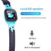 Montres Kids Smart Watch Call Watchs Sim Card Emplacement Tracker SOS Écran tactile SmartPlace SmartParm avec lumière pour les enfants