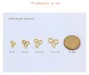 200pcs 8/10/12 / 13 mm Petit minuscules mini-broches Eyepins accrochent les yeux à vis de vis