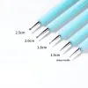 5st Manicure Tools Double-Ends Point Drill Silicone Pen Dual Soft Pottery Clay Tool Two Head Craft Tool Carving Pennor