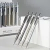 Deli 0,5 mm matita meccanica set metal disegno matita di grafite automatica piombo per le forniture scolastiche di cancelleria