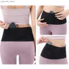 Torby sportowe bezproblemowe niewidzialne torba na pasek do biegania unisex sportowy pakiet Fanny Pakiet telefon komórkowy Bag Gym Running Fitness Rower Boge Y240410Y240418U92O