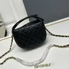 Bolsa de designer bolsa de ombro bolsa de caviar bolsa de caviar bolsas de couro genuíno mulheres luxuros saco crossbody saco de hardware vintage saco de cadeia de bolsa de gola de bolsa de mulher