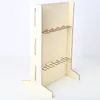 2024 New Champagne Wine Drinks Holder Wall Stand Wooden Rack Birthday Wedding Party Decorations
