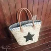 Totes Cross Body New straw woven bag water Mitsubishi grass cattail wheat corn husk paper rope crochet needle H240410