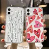 Flower Love Heart Case pour Oppo Realme 9 Pro Plus Case REALME 8 10 PRO 8I GT NEO2 3 C35 C21Y C25Y C11 C20 Funda en silicone doux