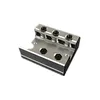 High-speed External Dual-axis Linear Guide LGD12 Slide Rail + 2 4-wheel Roller Slider Bearing Steel Optical Axis Aluminum Alloy