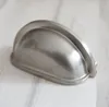 2 Stcs Retro Bowlschublade Pull Knopf Kommode Zieh Nickel -Schicht Griff