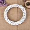 15/10/20/25/30 cm Wicker Wreath Christmas Rattan Vine Ring Floral Cerceau Natural Ornaments ACCESSOIRES DIY GARLANDE