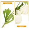 Dekorative Blumen 2 PCs Home Decor Hochzeit florales Kunststoff Seidentisch Mittelstücke Essen falsch