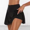 Faldas de pantalones cortos de deportes casuales corriendo verano corto sudor transpirable se sexy jogger al aire libre de cintura alta 240408