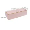 20st Rectangular Cardboard Biscuit Boxes Cookie Packaging Container Bakning Cake Chocolate Storage Party Supplies Wedding Present