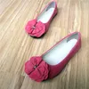 Chaussures décontractées Luxury Femmes Ballet Flats 2024 Printemps Automne Ballerina Flat Dames Dames Sweet Flower Footwear Sapatos Feminino